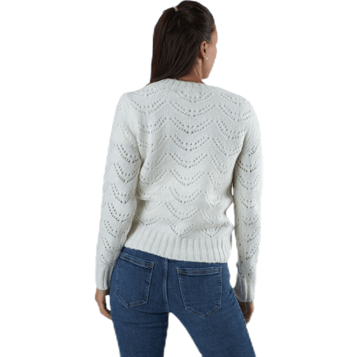 Bibi Ls Knit White