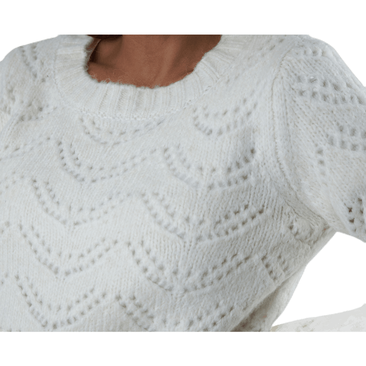 Bibi Ls Knit White