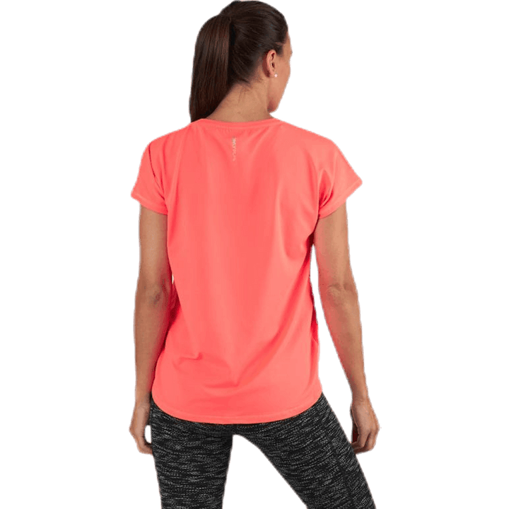 Aubree Ss Voľné tréningové tričko Red