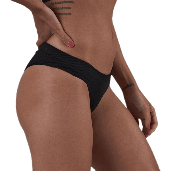 Ymmi Rib Brief 2-Pack Black
