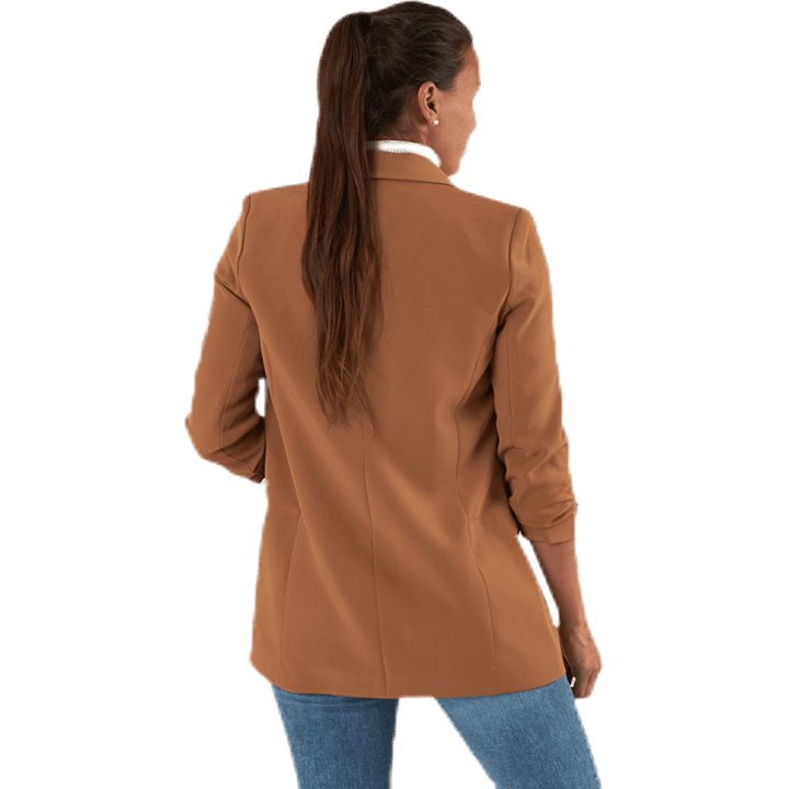 Elly 3/4 Life Blazer Tlr Brown