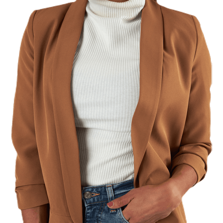 Elly 3/4 Life Blazer Tlr Brown