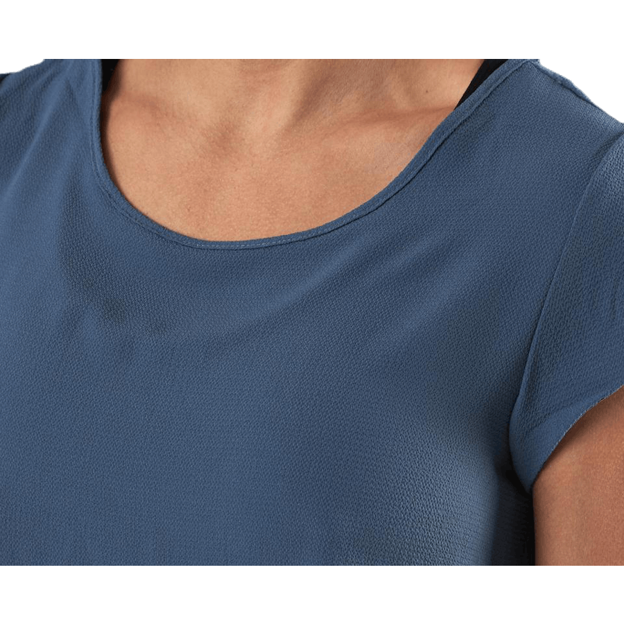 Vic S/S Solid Top Blue