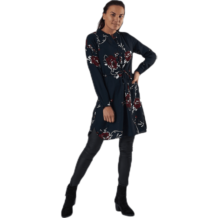 Cory L/S V-kaelusega tuunika Wvn Sinine