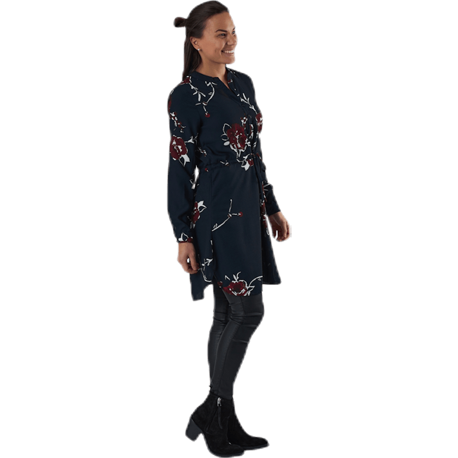 Cory L/S V-kaelusega tuunika Wvn Sinine