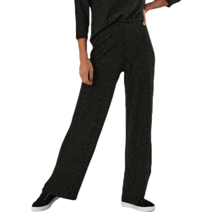 New Queen Glitter Pant Jrs Black