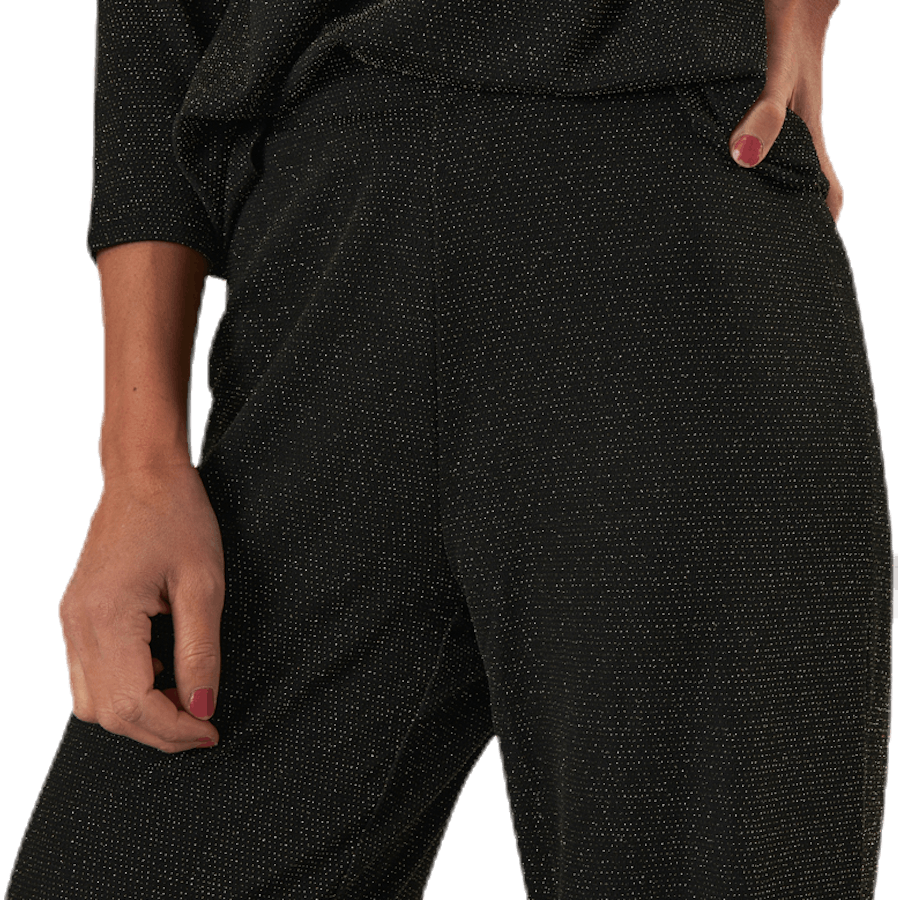 New Queen Glitter Pant Jrs Black