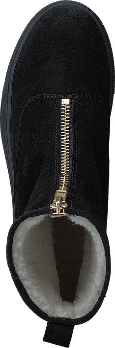 Ancle Boot Schwarzes Wildleder