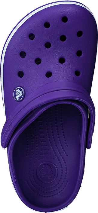 Crocband Clog Kinder Ultraviolett/Weiß