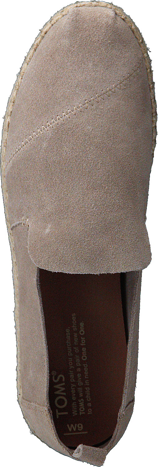 Decontructed Alpergata Taupe Suede
