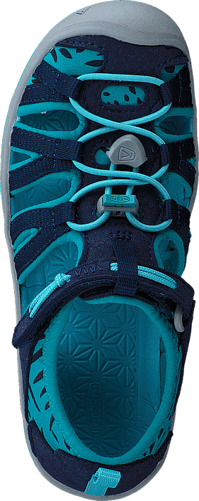 Moxie Sandal Children Dress Blues/Viridian