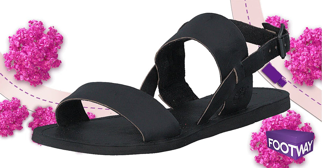 Carolista Slingback Tiefschwarz
