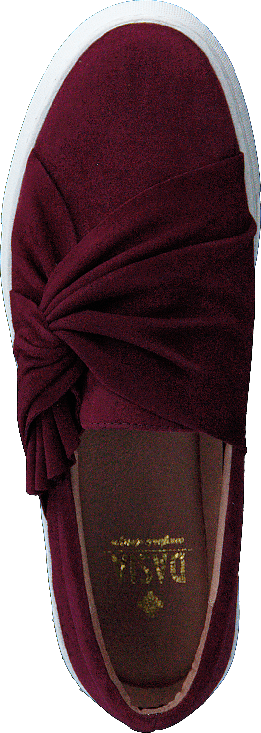 Daylily bow Bordeaux