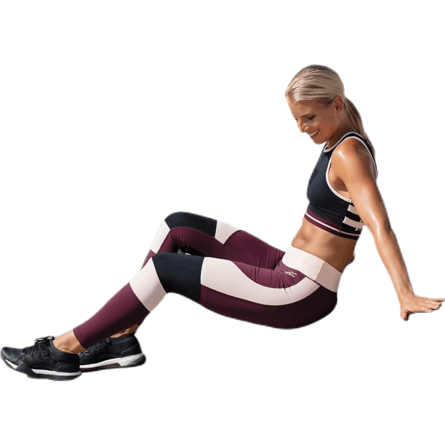 Sprint Tights Pink/White/Black