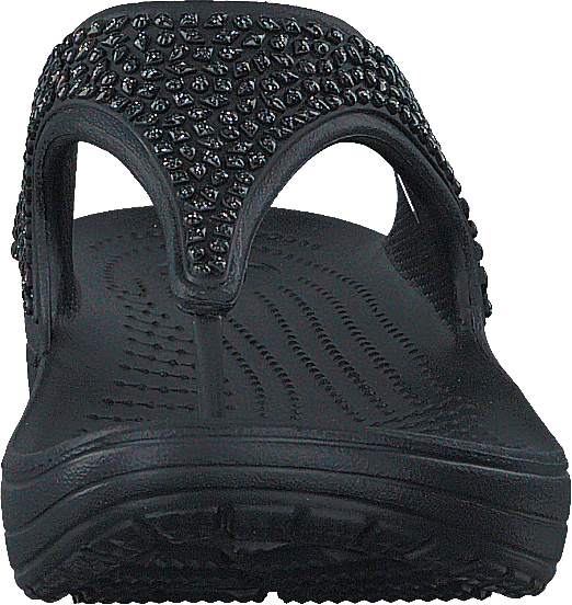 Crocs Sloane verschönert Flip Schwarz/Schwarz
