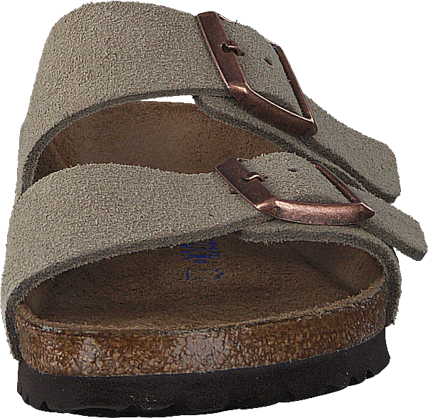 Arizona Weiches Fußbett Schmal Taupe Wildleder