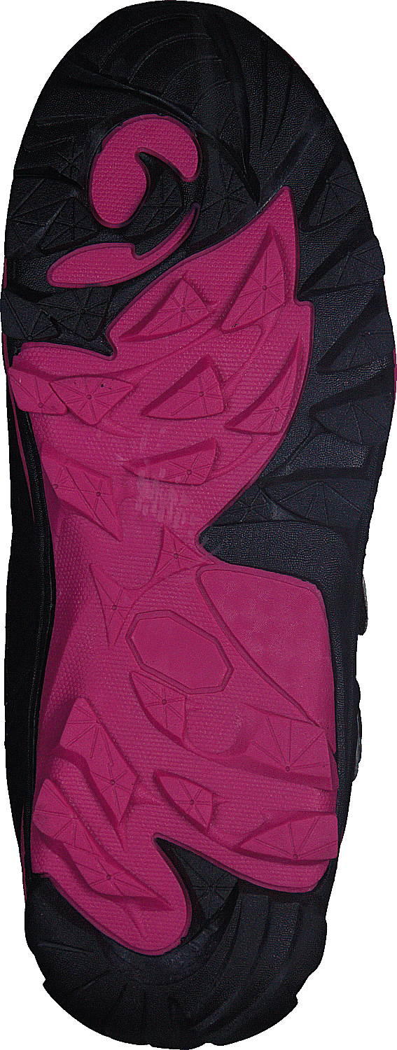435-6608 Doublure chaude imperméable Noir/Fuchsia