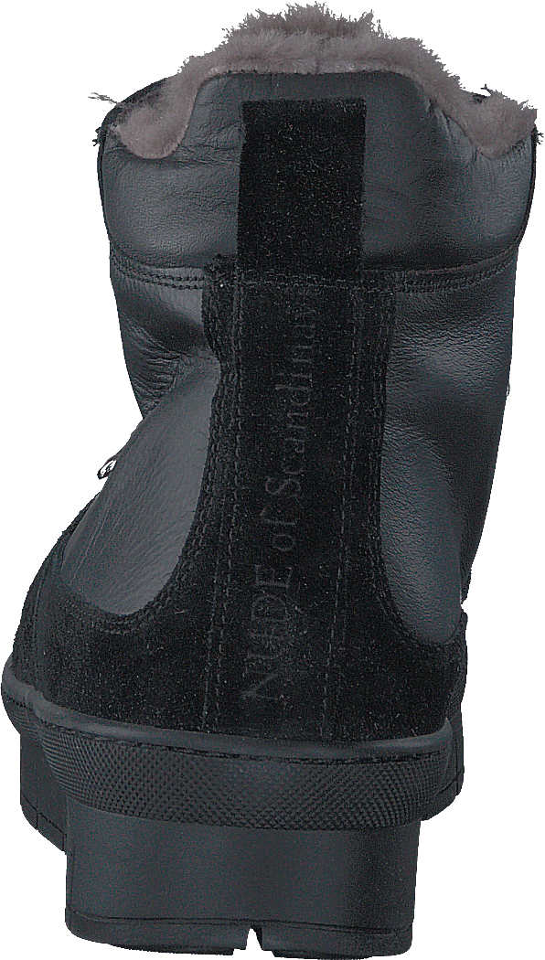 Hilda Black Sole Velour/Softy Nero