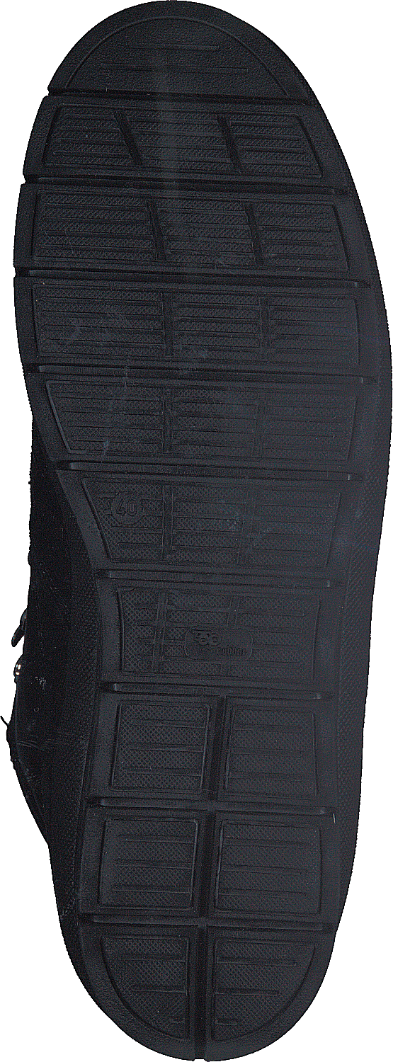 Hilda Black Sole Velour/Softy Nero