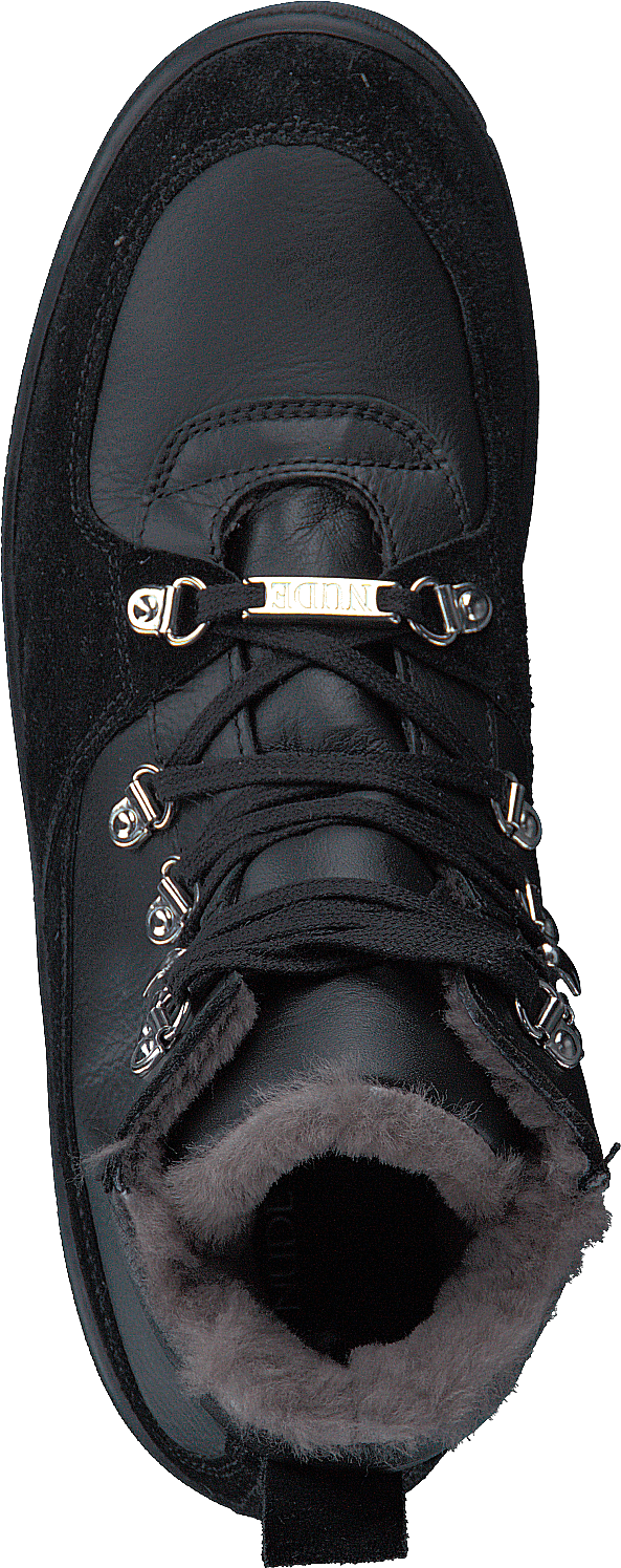Hilda Black Sole Velour/Softy Nero