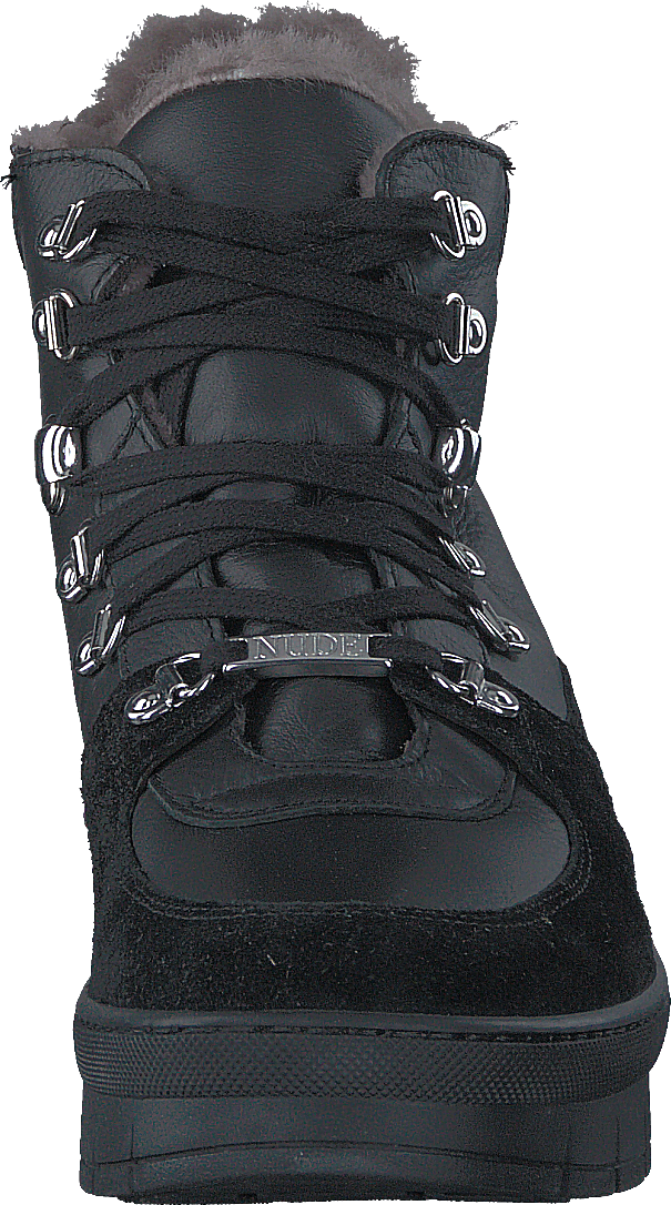 Hilda Black Sole Velour/Softy Nero