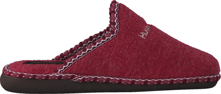 Filcowe kapcie 4901 czerwone