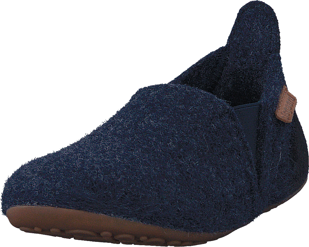 Home Shoe Wool Sailor Blue