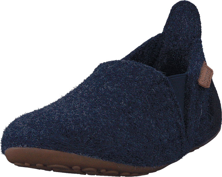 Home Shoe Wool Sailor Blue