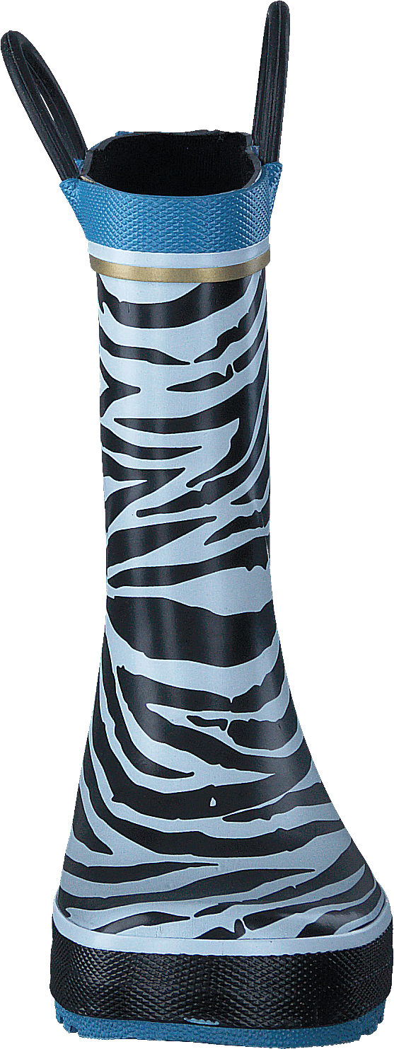 Zebra Gold Blue