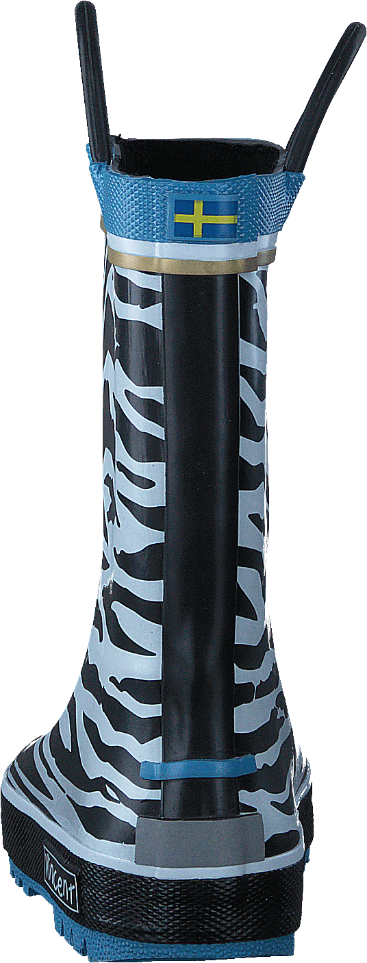 Zebra Gold Blue