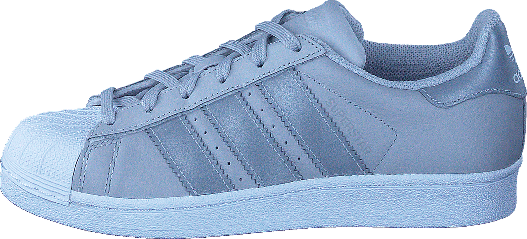 Superstar J Lgh Solid Grey/Silver Met/Wht