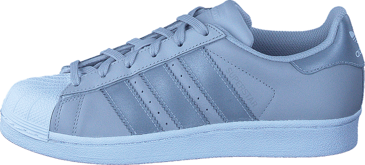 Superstar J Lgh Solid Grey/Silver Met/Wht