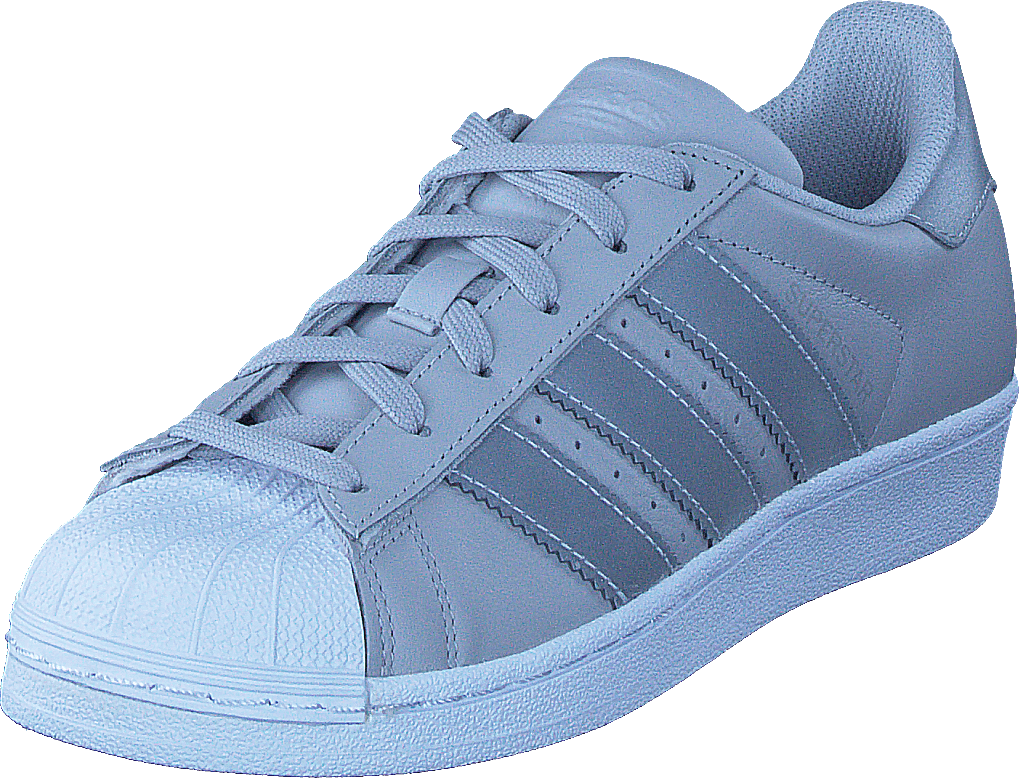 Superstar J Lgh Solid Grey/Silver Met/Wht