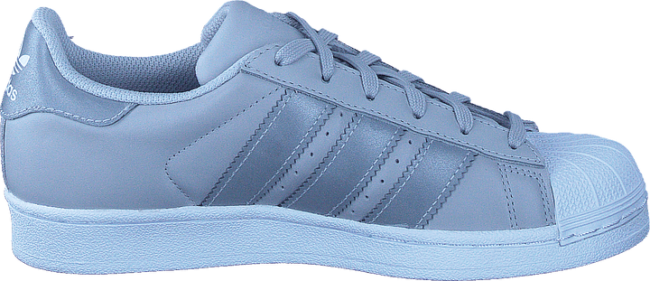 Superstar J Lgh Solid Grey/Silver Met/Wht