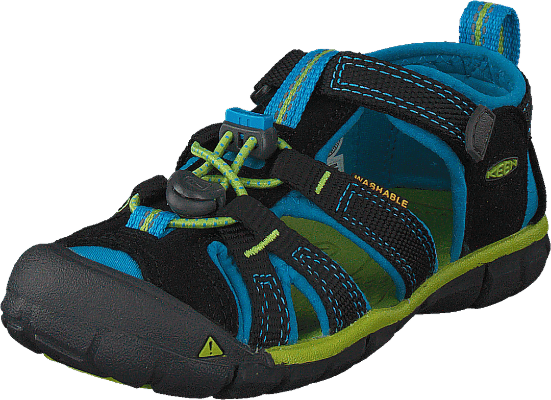 Seacamp II Cnx Kids Black/blue Danube
