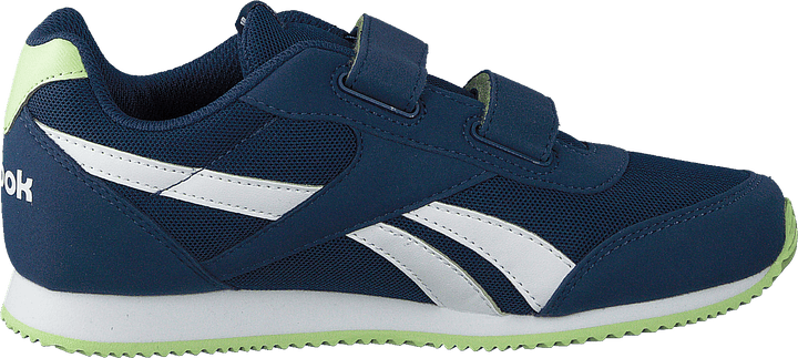 Royal Classic Jog 2 2V Washed Blue/White/Lime Glow