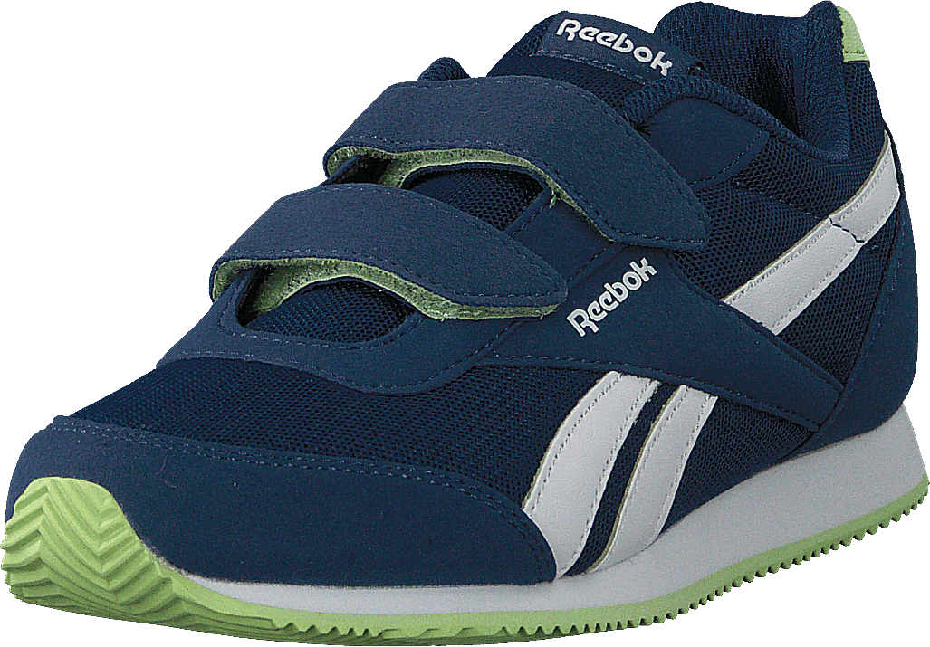 Royal Classic Jog 2 2V Washed Blue/White/Lime Glow