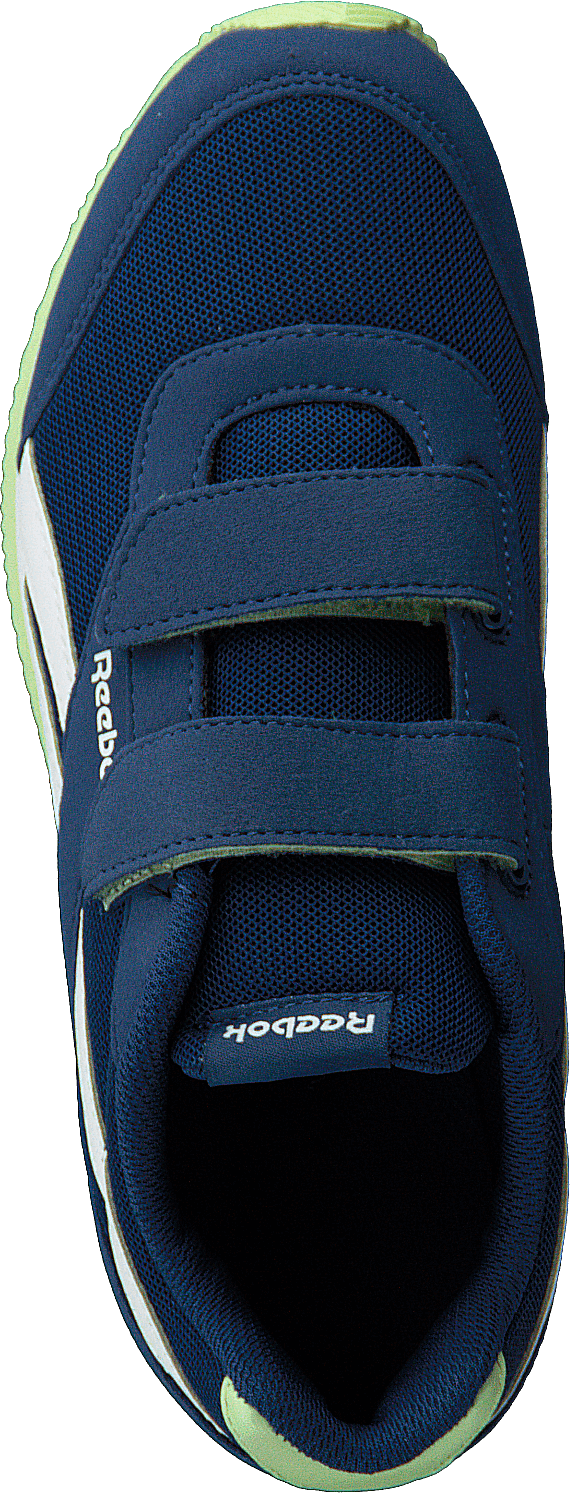 Royal Classic Jog 2 2V Washed Blue/White/Lime Glow