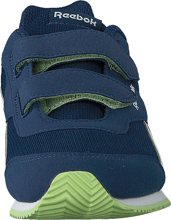Royal Classic Jog 2 2V Washed Blue/White/Lime Glow