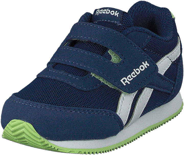 Royal Classic Jog 2 Kc Washed Blue/White/Lime Glow