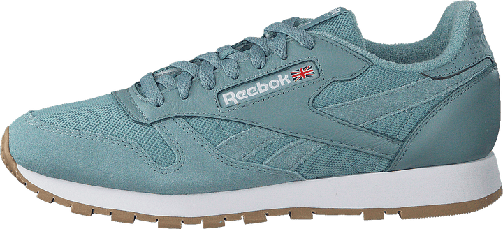 Classic Leather Estl Whisper Teal/White