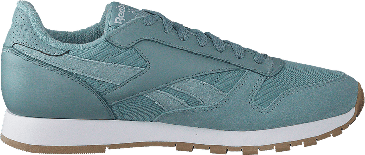 Classic Leather Estl Whisper Teal/White