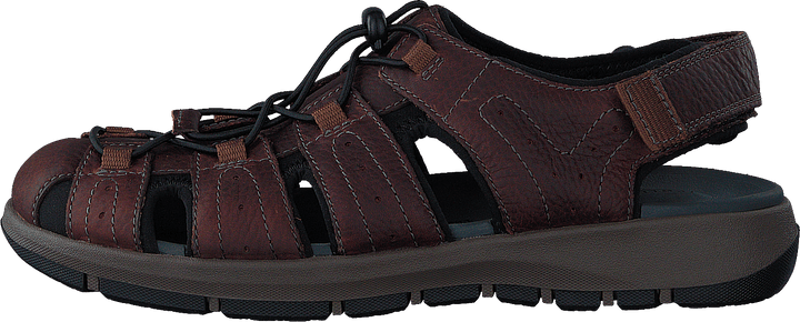 Brixby Cove Dark Brown Lea