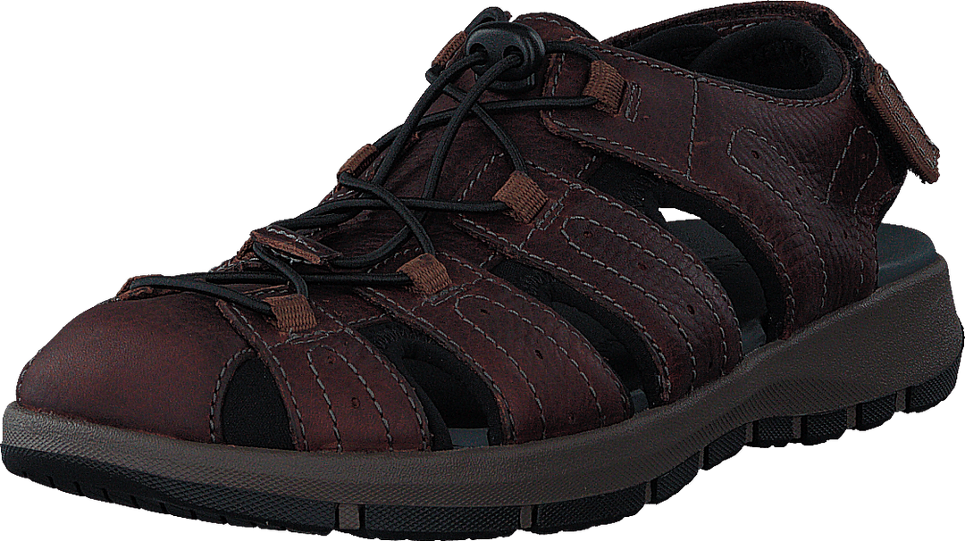 Brixby Cove Dark Brown Lea