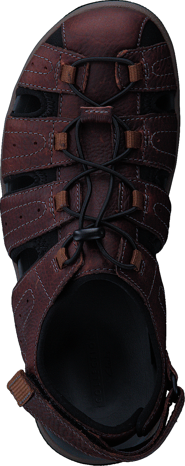 Brixby Cove Dark Brown Lea