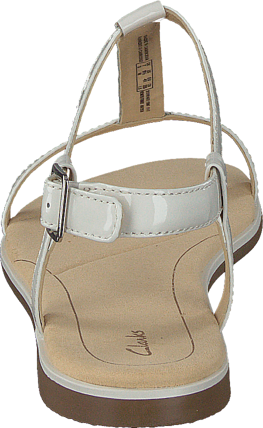 Bay Blossom White Patent
