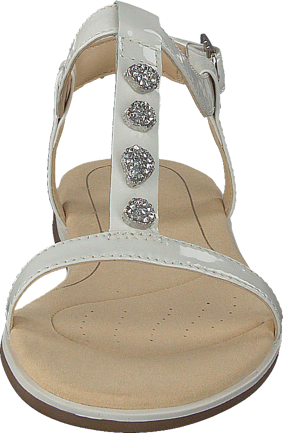 Bay Blossom White Patent