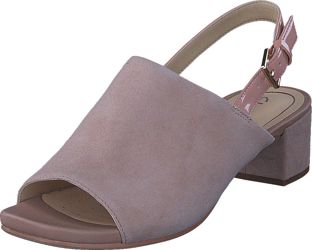 Orabella Ivy Nude Suede