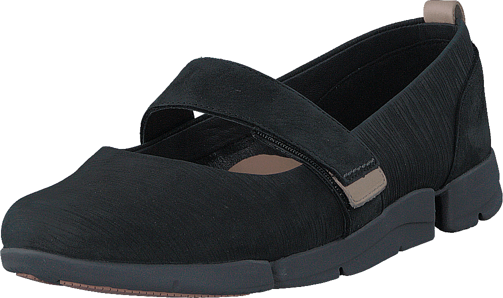 Tri Carrie Black Nubuck