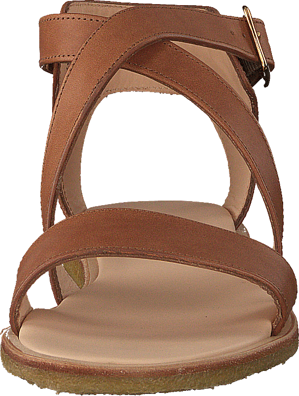 Sandal With Buckle Tan